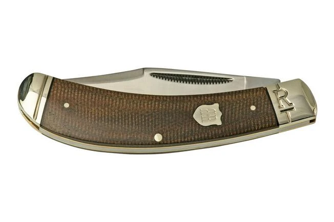 Rough Ryder Brown Burlap Bow Trapper RR2375, Pocket Knife 7 Rough Ryder Brown Burlap Bow Trapper RR2375, Pocket Knife - Image 5