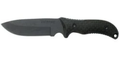 Schrade Frontier 5" Fixed Blade SCHF36, 1095 Carbon Steel, Fixed Knife With Sharpening Steel And Firesteel