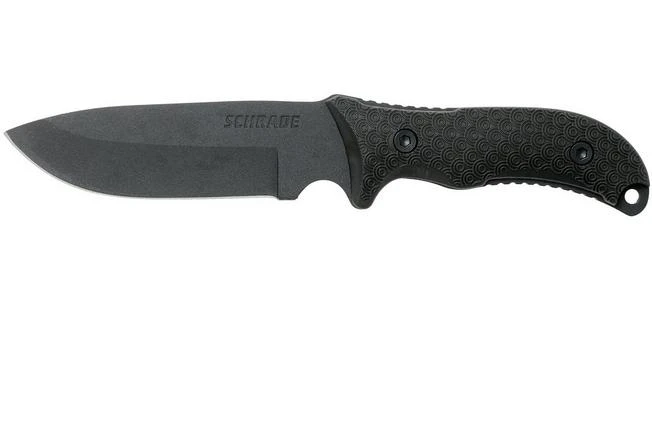 Schrade Frontier 5" Fixed Blade SCHF36, 1095 Carbon Steel, Fixed Knife With Sharpening Steel And Firesteel 3 Schrade Frontier 5" Fixed Blade SCHF36, 1095 Carbon Steel, Fixed Knife With Sharpening Steel And Firesteel