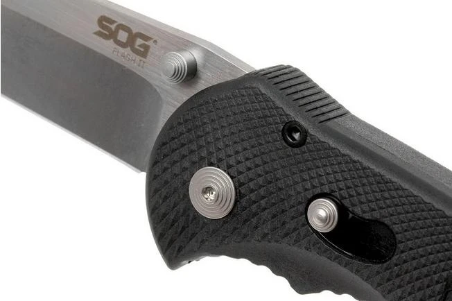 SOG Flash II Tanto Satin Straight Edge- FSA-8 8 SOG Flash II Tanto Satin Straight Edge- FSA-8 - Image 6