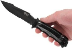 SOG Seal Strike Grey, Molded Sheath SS1001-CP 18 SOG Seal Strike Grey, Molded Sheath SS1001-CP -Knives Discount Store SOG SS1001 CP 08 sog seal strike sog ss1001 cp 08