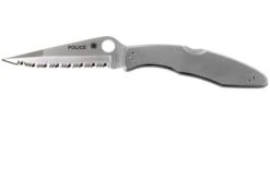 Spyderco Police C07S Serrated Pocket Knife