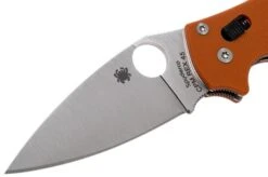Spyderco Manix 2 REX45 Burnt Orange C101GPBORE2 Sprint Run Pocket Knife 11 Spyderco Manix 2 REX45 Burnt Orange C101GPBORE2 Sprint Run Pocket Knife -Knives Discount Store SPC101GPBORE2 03 spyderco
