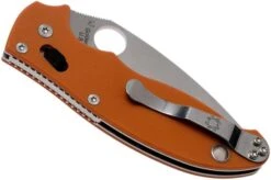 Spyderco Manix 2 REX45 Burnt Orange C101GPBORE2 Sprint Run Pocket Knife 12 Spyderco Manix 2 REX45 Burnt Orange C101GPBORE2 Sprint Run Pocket Knife -Knives Discount Store SPC101GPBORE2 04 spyderco