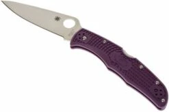 Knives Discount Store -Knives Discount Store SPC10FPPR 02 spyderco endura paars spc10fppr d2