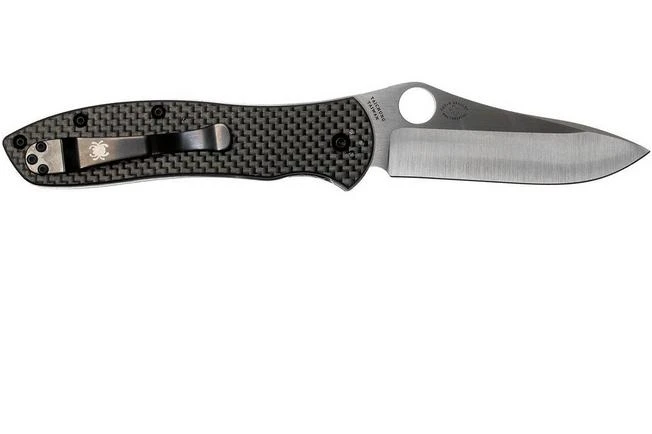 Spyderco Bradley 2 Folder C134CFP2 Pocket Knife 4 Spyderco Bradley 2 Folder C134CFP2 Pocket Knife - Image 2