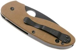 Spyderco Efficient Brown Black C216GPBNBK Pocket Knife -Knives Discount Store SPC216GPBNBK 04 spyderco v202108