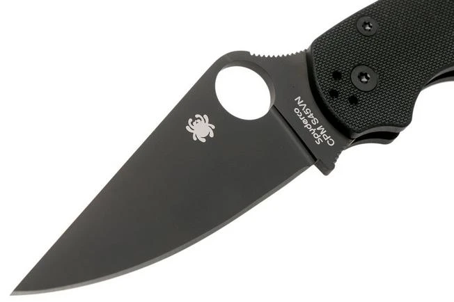 Spyderco Paramilitary 2 Black C81GPBK2 Pocket Knife 5 Spyderco Paramilitary 2 Black C81GPBK2 Pocket Knife - Image 3