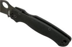 Spyderco Paramilitary 2 Black C81GPBK2 Pocket Knife 15 Spyderco Paramilitary 2 Black C81GPBK2 Pocket Knife -Knives Discount Store SPC81GPBK2 07 spyderco v202203