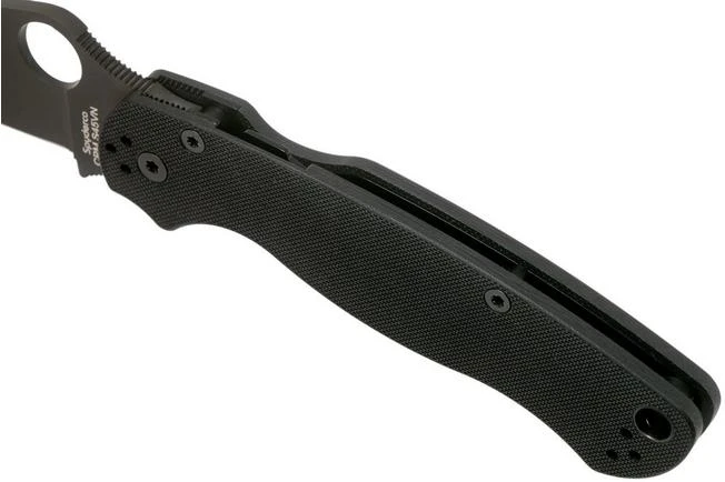 Spyderco Paramilitary 2 Black C81GPBK2 Pocket Knife 9 Spyderco Paramilitary 2 Black C81GPBK2 Pocket Knife - Image 7