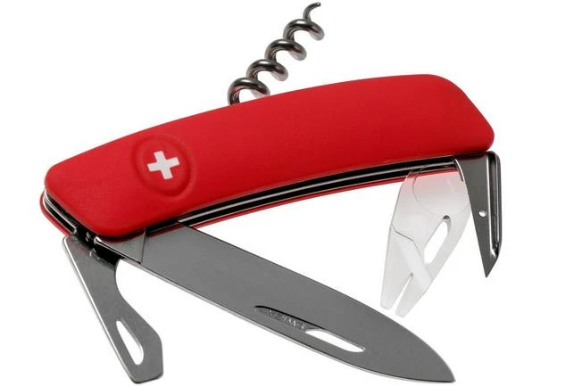 Swiza TT03 Tick Tool, Swiss Pocket Knife With Tick Tool, Red 3 Swiza TT03 Tick Tool, Swiss Pocket Knife With Tick Tool, Red