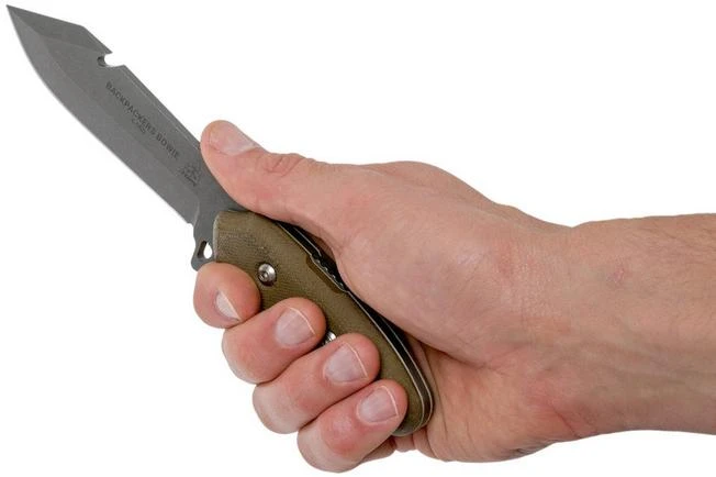 TOPS Knives Backpacker's Bowie BPB-01 Fixed Knife 8 TOPS Knives Backpacker's Bowie BPB-01 Fixed Knife - Image 6