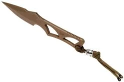 Spartan Blades Enyo Flat Dark Earth Neck Knife, SB2DE -Knives Discount Store USSB2DE 04 spartan blades ussb2de 04