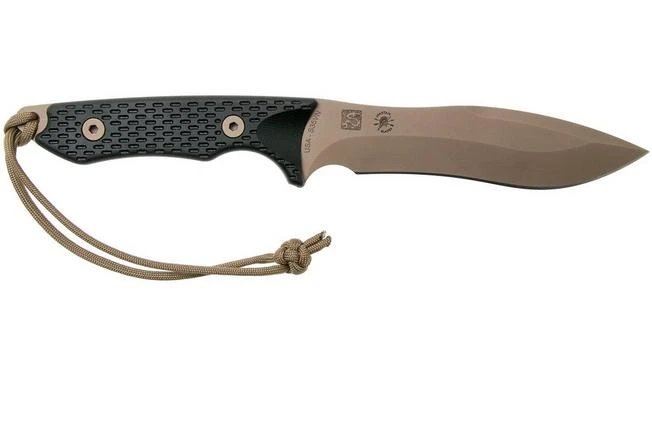 Spartan Blades Ronin Shinto, FDE Blade, Black Handle, Outdoor Knife 4 Spartan Blades Ronin Shinto, FDE Blade, Black Handle, Outdoor Knife - Image 2