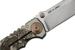 Spartan Blades Harsey Folder, 2022 Special Edition Koi Fish SF5KOIFISH Pocket Knife -Knives Discount Store USSF5KOIFISH 05 spartan