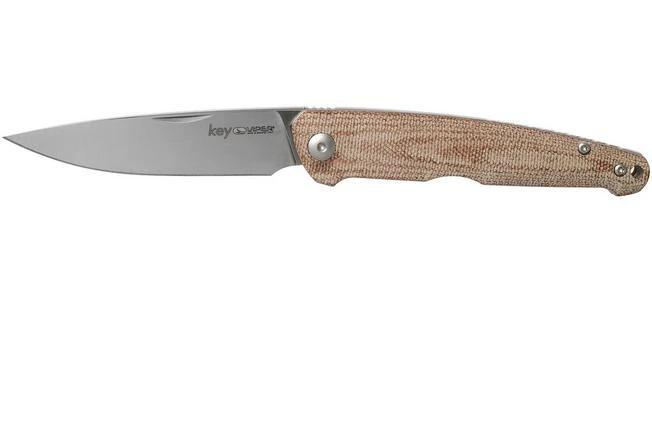 Viper Key V5976CN Natural Canvas Micarta Pocket Knife, Jesper Voxnaes Design 3 Viper Key V5976CN Natural Canvas Micarta Pocket Knife, Jesper Voxnaes Design