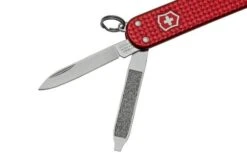 Victorinox Classic SD Precious Alox, Iconic Red 0.6221.401G Swiss Pocket Knife -Knives Discount Store VT0 6221 401G 03 victorinox
