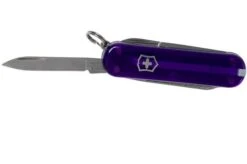 Victorinox Classic SD Translucent Colours, Persian Indigo 0.6223.T29G Swiss Pocket Knife -Knives Discount Store VT0 6223 T29G 03 victorinox