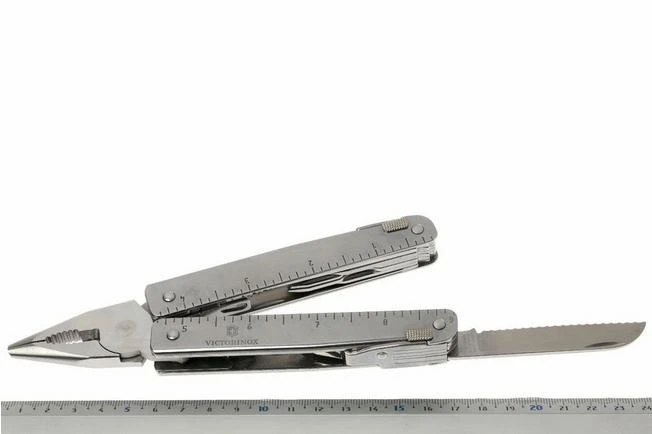 Victorinox Swiss Tool, 23 Features, Leather Sheath 4 Victorinox Swiss Tool, 23 Features, Leather Sheath - Image 2