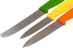 Victorinox SwissClassic Vegetable Knife Set, Set Of 3, 6.7116.31G -Knives Discount Store VT6 7116 31G 03 victorinox vt6 7116 31g 03