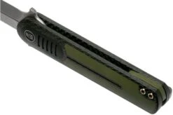 We Knife Angst 2002A Carbon Fibre, Green G10 Pocket Knife, Justin Lundquist Design 16 We Knife Angst 2002A Carbon Fibre, Green G10 Pocket Knife, Justin Lundquist Design -Knives Discount Store WK2002A 07 we knife