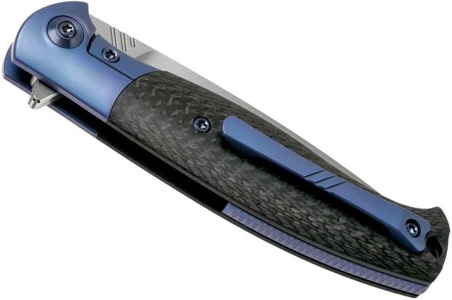 WE Knife Deacon 901B Pocket Knife, Blue 6 WE Knife Deacon 901B Pocket Knife, Blue - Image 4