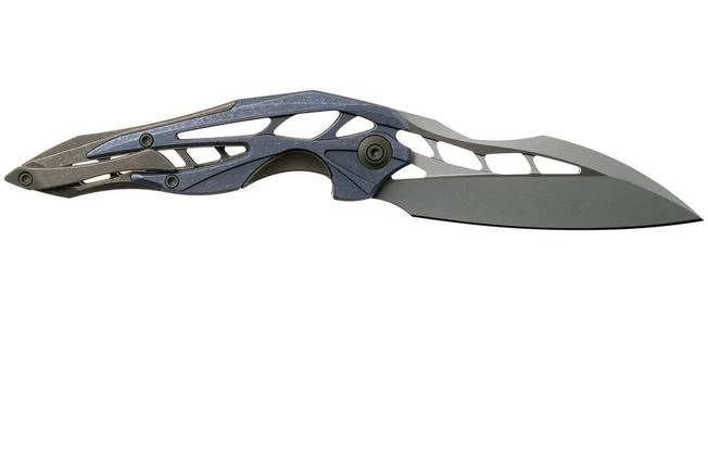 WE Knife Arrakis 906F Pocket Knife, Blue-bronze, Two-tone, Elijah Isham Design 4 WE Knife Arrakis 906F Pocket Knife, Blue-bronze, Two-tone, Elijah Isham Design - Image 2