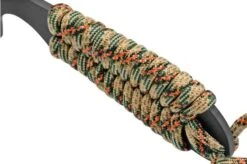 White River M1 Backpacker WRM1-PTS-CBI Treestand Camo Paracord, Black Coated, Neck Knife -Knives Discount Store WRM1 PTS CBI 04 whiteriver