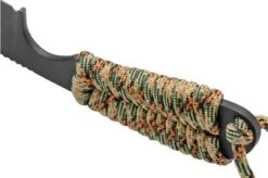 White River M1 Backpacker WRM1-PTS-CBI Treestand Camo Paracord, Black Coated, Neck Knife -Knives Discount Store WRM1 PTS CBI 06 whiteriver