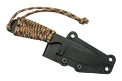White River M1 Backpacker WRM1-PTS-CBI Treestand Camo Paracord, Black Coated, Neck Knife -Knives Discount Store WRM1 PTS CBI 07 whiteriver