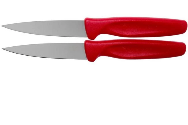 Wüsthof Create Collection Peeling Knife 2-piece, Red 3 Wüsthof Create Collection Peeling Knife 2-piece, Red