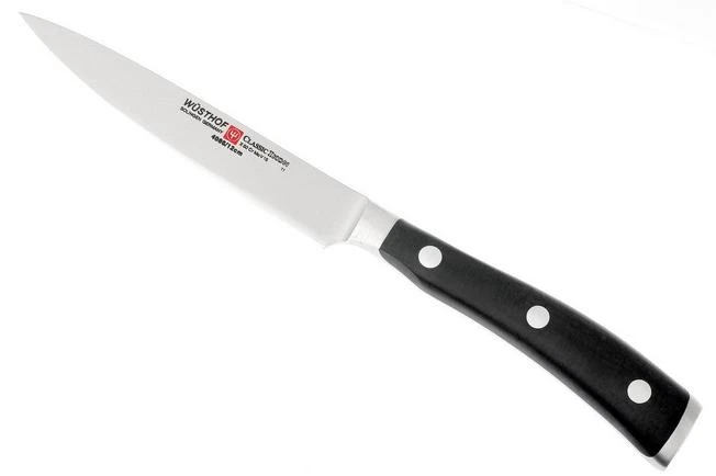Wüsthof Classic IKON Utility Knife 12 Cm (4.5") 3 Wüsthof Classic IKON Utility Knife 12 Cm (4.5")