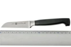 Zwilling J.A. Henckels Four Star Paring Knife 3" Straight -Knives Discount Store ZW31070 090 04 zwilling 31070 090 groentemes 8cm d4