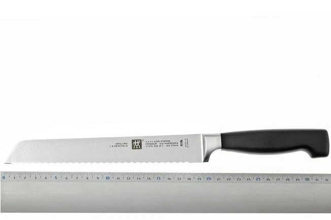 Zwilling J.A. Henckels Four Star Bread Knife 8" 6 Zwilling J.A. Henckels Four Star Bread Knife 8" - Image 4